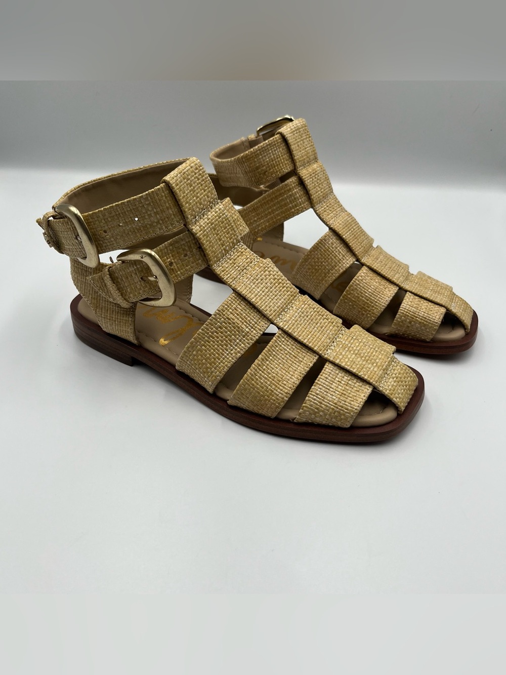 Sam Edelman Dawn Ankle Buckle Sandals, Women's Size 5.5